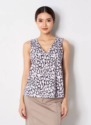 Bluzonai col v juodas VERO MODA moteris
