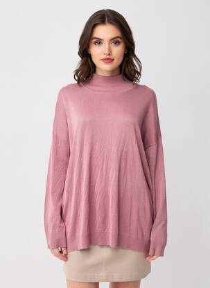 Megztinis violetinis VERO MODA moteris