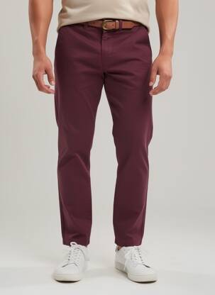 Chino kelnė raudona JACK & JONES vyras