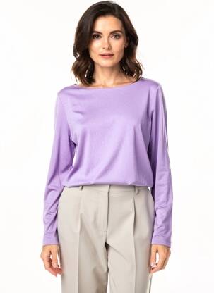 T-marškinys violetinis STREET ONE moteris
