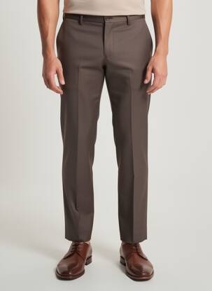 Tiesi kelnė rudas JACK & JONES vyras