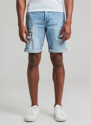 Šortas mėlyna JACK & JONES vyras