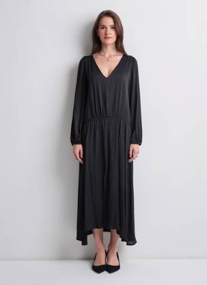 Ilga suknelė juodas ASTRID BLACK LABEL moteris