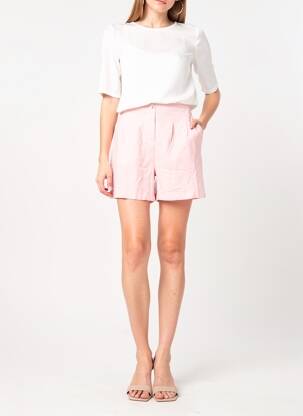 Šortas rožinė VERO MODA moteris