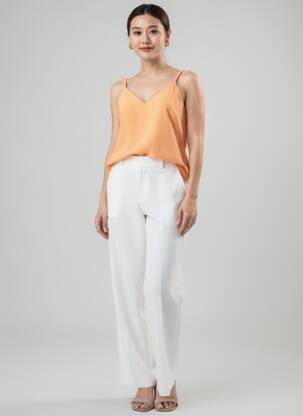 Bluzonai col v oranžinė VERO MODA moteris