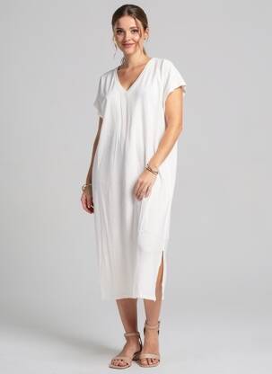 Trumpa suknelė trumpas rankovės trumpas rankovės baltas VERO MODA moteris