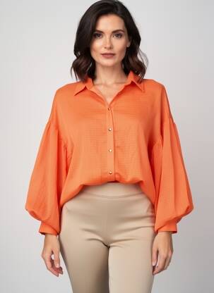 Moteriškas marškinys oranžinė KOCCA moteris