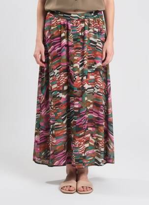 Ilgas sijonas violetinis VERO MODA moteris