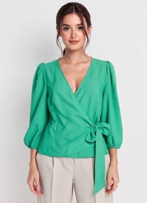 Moteriškas marškinys žalias VERO MODA moteris