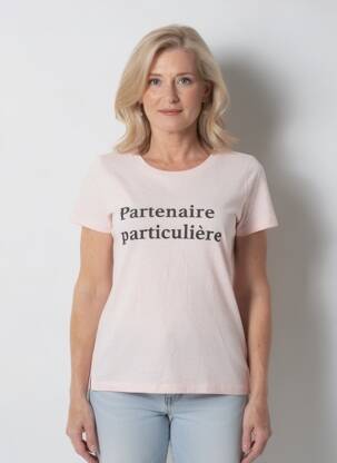T-marškinys rožinė MONSIEUR TSHIRT moteris