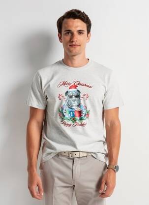 T-marškinys baltas JACK & JONES vyras