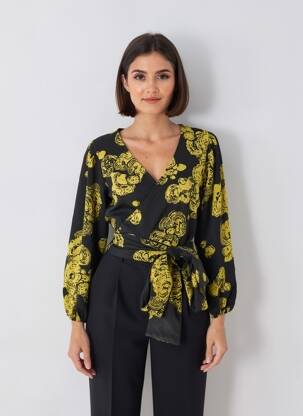 Bluzonai juodas ASTRID BLACK LABEL moteris