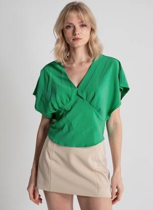 Viršūnė žalias ASTRID BLACK LABEL moteris
