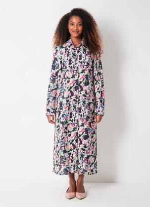 Ilga suknelė juodas VERO MODA moteris
