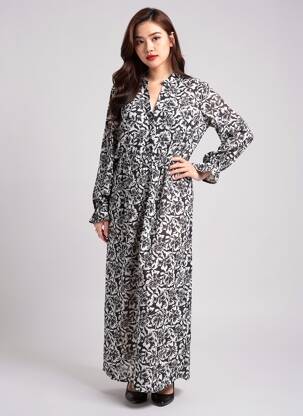 Ilga suknelė juodas VERO MODA moteris