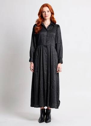 Ilga suknelė juodas ASTRID BLACK LABEL moteris