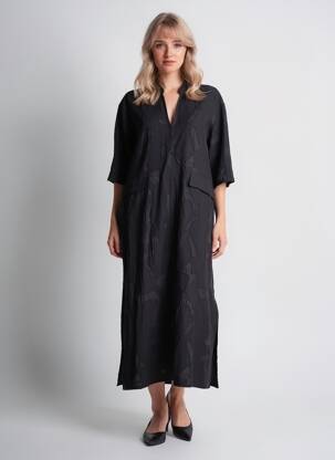 Ilga suknelė juodas ASTRID BLACK LABEL moteris