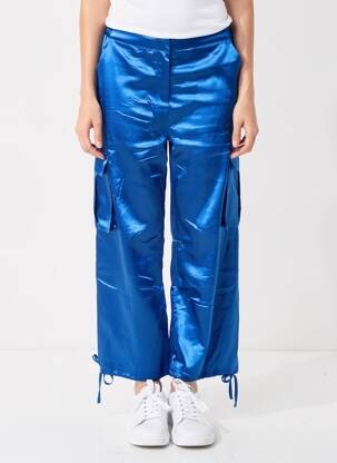 Kargo kelnė mėlyna NOOR BY NORA GHARIB moteris