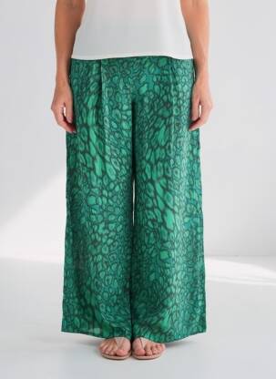 Tiesi kelnė žalias VERO MODA moteris