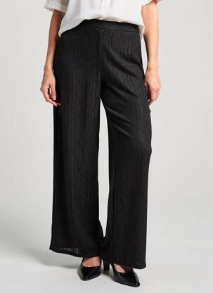 Platus kelnes platus kirpimas juodas VERO MODA moteris