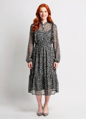 Ilga suknelė juodas VERO MODA moteris