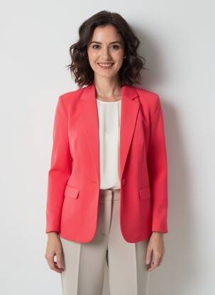 Švarkas rožinė VERO MODA moteris