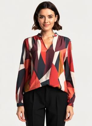 Moteriškas marškinys rudas VERO MODA moteris