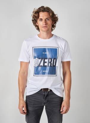 T-marškinys baltas JACK & JONES vyras