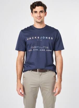 T-marškinys trumpas rankovės trumpas rankovės mėlyna JACK & JONES vyras
