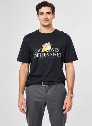 T-marškinys juodas JACK & JONES vyras