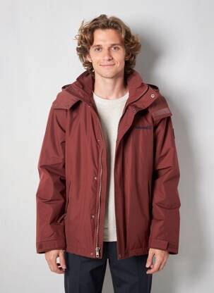 Parka ilgos rankovės su gobtuvu raudona TIMBERLAND vyras