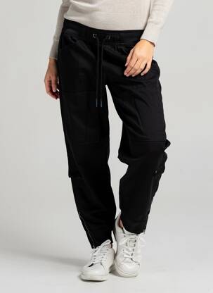 Kargo kelnė kišenės juodas FREEMAN T.PORTER moteris