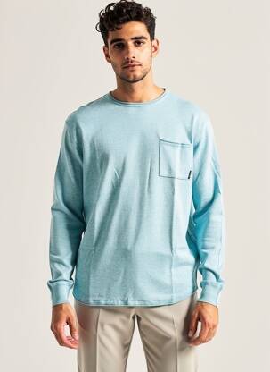 Megztinis chinamas audinys ilgos rankovės mėlyna SCOTCH & SODA vyras