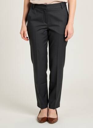 Chino kelnė kišenės aukšta talija pilka ATELIER GARDEUR moteris