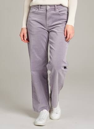 Tiesi kelnė tamprumas normala dydis violetinis DENIM STUDIO moteris