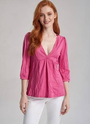 Bluzonai ilgos rankovės ilgos rankovės rožinė VERO MODA moteris