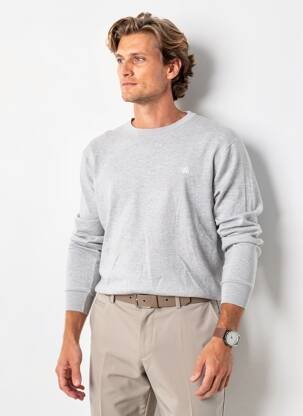 Megztinis tamprumas ilgos rankovės pilka SCOTCH & SODA vyras