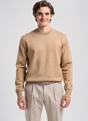 Megztinis tamprumas ilgos rankovės rudas SCOTCH & SODA vyras