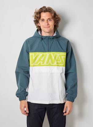 Vėjo nepraleidėjas kišenės su gobtuvu žalias VANS vyras