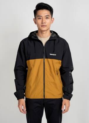 Vėjo nepraleidėjas kišenės su gobtuvu juodas TIMBERLAND vyras