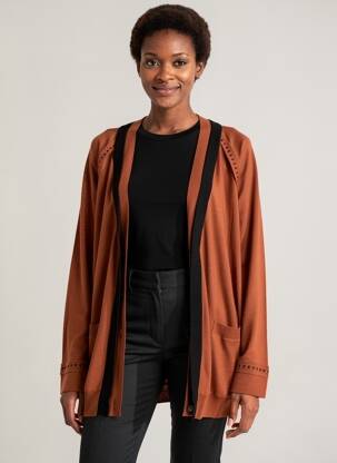 Ilgų rankovių liemenė tamprumas oranžinė SONIA RYKIEL moteris