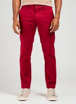 Chino kelnė kišenės raudona TOMMY HILFIGER vyras