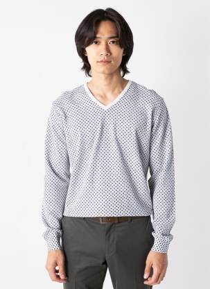 Megztinis col v ilgos rankovės pilka SCOTCH & SODA vyras