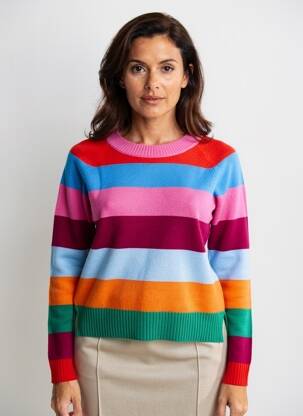 Megztinis tamprumas ilgos rankovės rožinė WEEKEND MAXMARA moteris