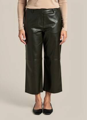 7/8 kelnės pincetų dydis normala dydis žalias WEEKEND MAXMARA moteris