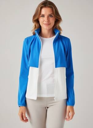 Kasdienis švarkas tiesi kirpimas mėlyna RALPH LAUREN moteris