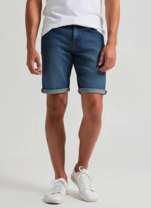 Bermudas denimo audinys normala dydis mėlyna J&JOY vyras
