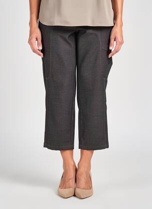 Pusilgių kelnių tiesi kirpimas normala dydis pilka QUATTRO moteris