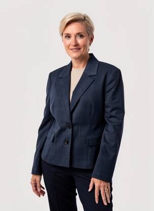 Švarkas kišenės mėlyna GERRY WEBER moteris