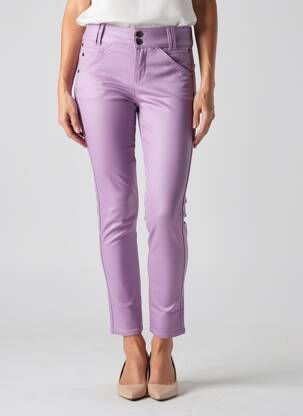7/8 kelnės tamprumas normala dydis violetinis STREET ONE moteris